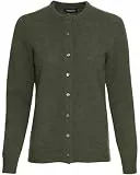 Highmoor Lambswool Cardigan Moos, 34