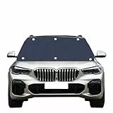 Frontscheibenabdeckung Auto 210 * 125cm Magnetischer Auto-Schneeschild Frostschutz Frostschutz Frontscheibe Sonnenschutz Verdickter Schneeschild Automantel