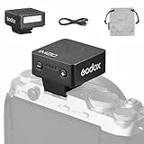 GODOX iM20 Kamera-Blitz Mini Kamerablitz, 5 Stufen Blitzleistung, 6000K±200K 440 Full-Power Flashes Godox im20 Mini Flash für Canon Sony Nikon Fuji Olympus