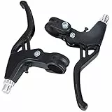 Auvstar Bremshebel - Vollaluminiumlegierung Universal Bremsgriff für Gebirgsstraßen Fahrrad, Handgriff Bremse 2.2cm Durchmesser (Schwarz)