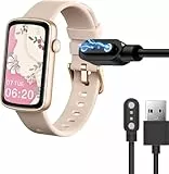 Blueshaweu Ladekabel Kompatibel mit Shang Wing Lynn2 Smartwatch, Kabel Ladegerät Ladestaion für Shang Wing L2 Smartwatch (schwarz)