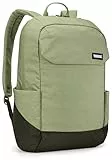 Thule Rucksack Freizeitrucksack mit Laptopfach Lithos Backpack 20L Quiet Green/Darkest Green hellgrün