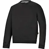 Snickers Rundausschnitt Sweatshirt schwarz Größe: XL