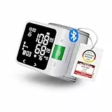 medisana BW 360 connect Handgelenk-Blutdruckmessgerät, Blutdruck- und Pulsmesser mit Bluetooth App, Ampel-Skala, und Speicherfunktion, Blutdruckmanschette mit Aufbewahrungsbox