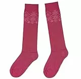 Weri Spezials Unisex Lustige Kniestrümpfe aus Baumwolle für Kinder und Erwachsene Lange Socken Reitsocken (DE/NL/SE/PL, Numerisch, 27, 30, Regular, Nordic Altrosa)