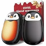 VOSFEEL Handwärmer Elektrisch 2er-Pack, Magnetische Handwärmer 3 Einstellbaren Heizmodi, Tragbare USB Wiederaufladbar Taschenwärmer Für Frauen, Männer, Outdoor Camping Wandern