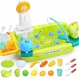 CUTE STONE Spielspüle für Kinder mit fließendem Wasser, elektrischer Wasserhahn, schwimmende Poolspielzeuge, Sommer-Wasser-Spielzeug für Jungen und Mädchen,CS181009 Play Sink Toy Set