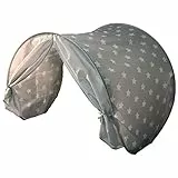 Knorrtoys 55180 - Bettzelt Grey White Stars, ca. 220 x 78 cm
