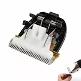 Hatteker Ersatzscherkopf, Klinge Kopf Ersatz für Haarschneider, Keramik Scherkopf für Haarschneidemaschine, kompatibel mit Panasonic Haarschneider, Remington HC5810, Klinge Kopf Ersatz