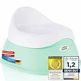 all Kids United® Kinder-Töpfchen; Baby Übungstöpfchen; Toiletten-Trainer zum Üben - Kindertopf WC-Kinderaufsatz (Mintgrün)