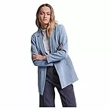 PIECES Damen Pcbozzy Ls Loose Blazer Noos Bc Klassischer Blazer, Kentucky Blue,M