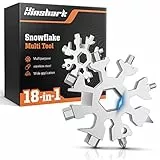Hinshark Geschenke für Männer, 18 in 1 Schneeflocken MultiTool, Männergeschenke, Geburtstagsgeschenk Gadgets für Männer Geschenke für Papa, Weihnachtsgeschenke Adventskalender Füllung Männer