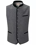Stockerpoint Herren Alonso Trachtenweste, grau forest, 60