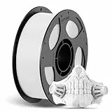 ANYCUBIC PLA Filament Weiß 1KG, 1.75mm PLA Filament-3D-Druckmaterialien, Maßgenauigkeit +/-0,02mm,Intelligente Identifikation