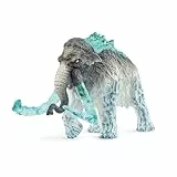 Schleich ELDRADOR Creatures | Frostmammut 70829 | ELDRADOR Monster Spielfigur mit beweglichen Stoßzähnen | tolles Geschenk für Mädchen und Jungen | Spielzeug ab 7 Jahren | 9 x 16 x 11 cm