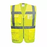 Portwest MADRID MESH AIR EXEKUTIV WESTE, Größe: XXL, Farbe: Gelb, C496YERXXL