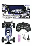 Lexibook, Crosslander Mini Buggy, ferngesteuertes Buggy, Geschwindigkeit bis zu 15 km/h, Front- und Heckstoßfänger, wiederaufladbar, Blau, RC17