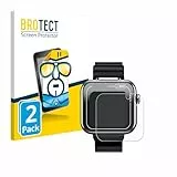 BROTECT 2 Stück Schutzfolie für Vtech Kidizoom Smartwatch MAX Displayschutz Folie Made in Germany, Ultra-Klar