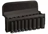 Bosch 9x PRO Impact Steckschlüsseleinsatz-Set (69 x 35 mm, Professional Zubehör Bohrer und Schrauber)