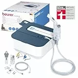 Beurer IH 28 Pro Inhalator, Verneblerset mit hochwertigen Silikonmasken & Nasendusche, hohe Vernebelungsleistung, Inhalationsgerät zur Atemwegstherapie, für Kinder & Erwachsene