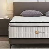 Hiepunos Matratze 120x190x26cm Höhe Taschenfederkernmatratze Härtegrad H3,7 Zonen Federkernmatratze Orthopädische mit Comfort Memory-Schaum Schicht, Rückenentlastende, Öko-Tex Zertifiziert