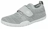Eagsouni Barfußschuhe Herren Damen Fitnessschuhe Sneakers Outdoor Bequeme Leicht Atmungsaktive Breite Zehenbox Turnschuhe Straßenlaufschuhe rutschfest Laufschuhe,Grau,44 EU