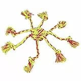 Trixie Denta Fun Seil-Spielzeug mit eingeflochtenem Ball für Hunde, 44 x 7 cm (farblich sortiert)