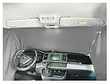 BREMER SITZBEZÜGE Blackout Frontscheibe Gardinen kompatibel mit FIAT Ducato Typ 250 ab 2006 Sonnenschutz Camping Camper Zubehör Gardinen Vorhang Blickdicht