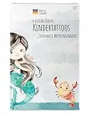 lila liebt dich® Meerjungfrau Kindergeburtstag Mitgebsel, besonders hautfreundliche Meerjungfrauen Kindertattoos, Meerjungfrau Geburtstag Mitgebsel