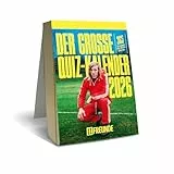 11 Freunde - Der große 11FREUNDE Quiz-Kalender 2026 – Tagesabreißkalender mit 365 Fußball-Fragen & Aufsteller-Funktion – Format 11,8 x 15,9 cm