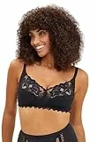 Sans Complexe Damen Schalen BH COTON D'ARUM, Gr. EU 85D (FR 100D), Schwarz