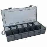 Ideen mit Herz Sortierbox für Kleinteile | Aufbewahrungsbox | 12 Fächer à 5,7 x 4 cm | Gesamtgröße: 26 cm x 13,5 cm x 4,3 cm | Setzkasten, Sortimentskasten | idealer Sortierkasten zum Basteln