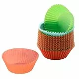 Original Kaiser Inspiration Muffin Förmchen Papier, 150 Stück, bunt, Standardgröße 7 cm, Muffinförmchen Papier fettdicht, ideal für süße und herzhafte Muffins, Farbig
