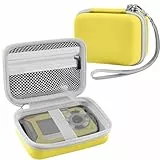 Leayjeen Digitalkamera Kamera Schutzhülle, für YISENCE/Yixinxin/LanteXG/Aomdom/HICSHON/Aomdom, unterwasserkamera Tasche,Eva-Hartschalendesign(nur Hülle) Gelb