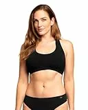 DANISH ENDURANCE Damen Racerback BH 1 Pack (Schwarz, X-small/Small)