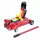 HYCHIKA BETTER TOOLS FOR BETTER LIFE Hydraulikheber, Wagenheber mit Hydraulischer Kolben-Schnellhubpumpe, 1.5 Tonnen Kapazität, Hubbereich 5,3-11,6 Zoll