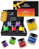 Hallingers Genuss Manufaktur Brotgewürze Geschenkset – 5 Premium Gewürze für Brot, Grillen & BBQ in edler Geschenkbox, handgemacht, Gewürze Set 'Brot-Backlust', Geschenkidee Hobbybäcker, Weihnachten