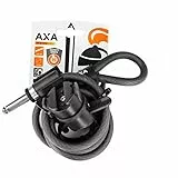 AXA Newton 150 Einsteckkabel – Länge 150 cm – Plug-In Kabel für AXA Rahmenschlösser – Kabelschloss für Fahrräder
