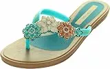 Grendha Splendore Thong Fem FF, Light Blue, Gr. 40