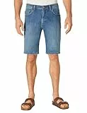 PIONEER AUTHENTIC JEANS Herren Bermuda Shorts Finn | Männer Jeans | Kurze Hose | Freizeit | Regular Fit | Blue Denim/Washed Washed | Blue Used 6617 6822 | 36
