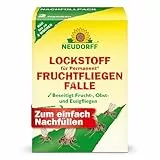 Neudorff Lockstoff für Permanent FruchtfliegenFalle – Nachfüllpack zur zuverlässigen Bekämpfung von Frucht-, Obst- und Essigfliegen für 8 Wochen, 2 Stück