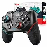UPDATE-VERSION Controller für Switch 1/Switch 2/Lite/OLED, Controller für Switch Pro mit Aufwachen, Wireless Controller für Switch mit 6-Achsen Gyroskop, Double Shock, Turbo und Screenshot
