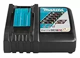 Makita DC18RC / DC18RA Schnellladegerät, für Li-Ion 7,2 V - 18 V Akkus, Schwarz