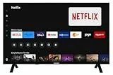 TELEFUNKEN Fernseher 43 Zoll Smart TV (4K UHD, HDR Dolby Vision, Dolby Atmos, Triple-Tuner, 6 Monate HD+ inkl.) XU43TO750S