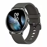 ZPPSNFIT Smartwatch Damen Herren, 1.43 Zoll AMOLED-Display Smart Watch mit Bluetooth Anrufe, Fitness Tracker mit Herzfrequenz Schlafmonitor, IP68 Wasserdicht Fitnessuhr für Android iOS