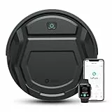 LEFANT Staubsauger Roboter, Saugroboter, dünn, leise, WLAN, Bluetooth, Alexa-App, 6 Reinigungsmodi, Selbstladung, 120 Minuten Akkulaufzeit, ideal für Tierhaare, Böden, Teppiche, M210P