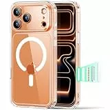 ESR für iPhone 17 Pro Hülle mit Kamerasteuerung Capture Button, Kompatibel mit Magsafe, Handyhülle für iPhone 17 Pro Case, Anti-Vergilbung, Zertifizierter Militärschutz Starke Stoßfest, Klar