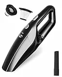 SERVOMASTER Handstaubsauger, Handstaubsauger Akku kabellos, Mini Staubsauger, Auto Staubsauger Wiederaufladbar mit Waschbar HEPA-Filter, für Auto Haus Büro, für Männer und Frauen, Tintenschwarz