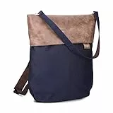 Zwei Damen Rucksack-Tasche Olli OR12 (7 Liter) Handtasche & Rucksack 2-in-1 wasserabweisende Schultertasche mit gepolstertem Laptopfach (bis 13'), Damentasche & Cityrucksack in Einem (ink)