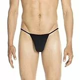 HOM - Herren - Basic G-String 'Plumes' - Black - Grösse S
